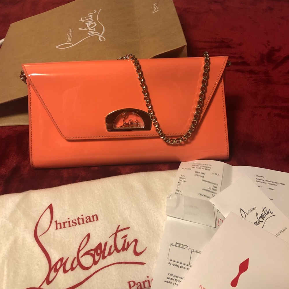 Christian Louboutin clutch